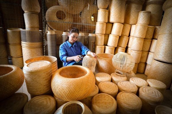 Làng nghề mây tre đan Phú Vinh - Di sản văn hóa độc đáo giữa lòng Hà Nội